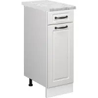 Vicco R-Line Keukenonderkast – 30 cm WB Marmer Wit Landhuis