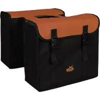 Polydaun Dubbele Fietstas 34 Liter Zwart