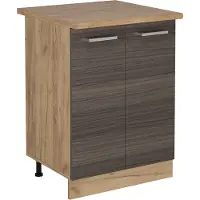 Vicco R-Line Keukenonderkast – 60 cm, WB Eik Edel grijs