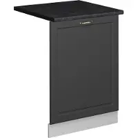Vicco Fame-Line Vaatwasserfrontpaneel – 60 cm, WB Antraciet Anthrazit-Gold Landhaus