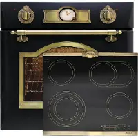 Kaiser - EH 6427 ElfAD 73L - Pyrolytische bakoven - oven - kookplaat - 60 cm - KCT 6185 ElfEm - inbouwelektrische kookplaat - 60 cm