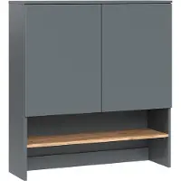 Vicco Wasmachinekast Viktor Antraciet/gouden eik 93.6 x 100.4 cm, Model 55162