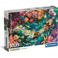 Clementoni puzzel 1000pcs koi river Karton Puzzel