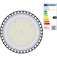 Berger & Schroeter KS262100E LED-halspot Energielabel: D (A - G) LED 100 W Antraciet/zwart