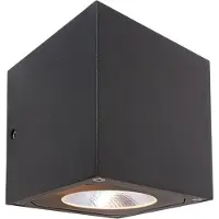Deko-light Cubodo II Double DG Cubodo II Double Wandopbouwarmatuur LED vast ingebouwd Energielabel: G (A - G) 16 W LED Donkergrijs