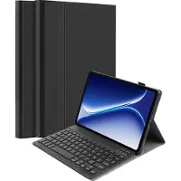 Cazy tablet Hoes met Toetsenbord geschikt voor OnePlus Pad Go 2 - AZERTY Bluetooth Keyboard Case - Zwart