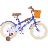 Buxibo - Kinderfiets voor Jongens - Luca - 16 Inch - Donkerblauw