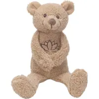 Happy horse Mindful Beer Knuffel 30 cm - Beige - Baby knuffel