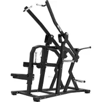 Tunturi Platinum Wide Lat Pulldown Krachtstation - Fitnessapparaat voor rugtraining - Plate loaded homegym - 200 kg maximaal gewicht - V-series