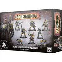 Games Workshop Necromunda Palanite Enforcer Captains & Sergeants
