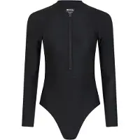 Mountain Warehouse Dames/Dames Surfer Eendelig Zwempak Met Lange Mouwen (Jet Zwart)