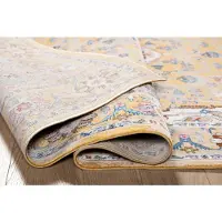 Muratap Picasso sedona vintage vloerkleed multi / geel laagpolig- 80x150 cm