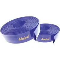 Admiral Platte slang | binnen-d. 203 mm | lengte 50 m | blauw | rol | 50 stuks - 602A-200-050 602A-200-050
