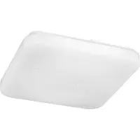 Eglo Vierkante plafonniere Pogliola wit 33cm