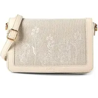 Gabor Schoudertas 'Noelia' beige / wit