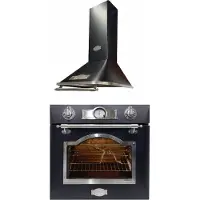 Kaiser Inbouwoven EH 6427 AD 60 cm 73L + KCT 6185 Em inbowelektrische kookplaat 60 cm