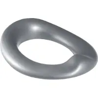 Geberit Bambini - Kinder wc bril, grijs 573348000