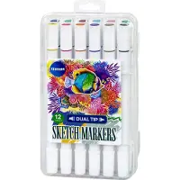 Centrum Cozy - Sketch Alcoholmarkers Dual-Tip (12 stuks)