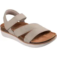 SKECHERS Sandalen met riem 'LIFTED COMFORT' greige