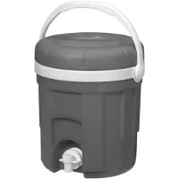 Eda Water-/Sapcontainer - Jerrycan voor water - Met kraan - Grijs - 4 Liter