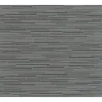 Profhome Steen tegel behang 709714-GU vliesbehang glad met natuur patroon mat grijs zwart 5,33 m2