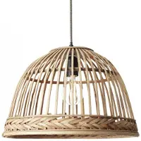 Brilliant Rotan hanglamp Padget Ø 42cm