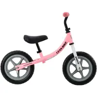 Usorteret SPRINTO Balance Bike - Loopfiets - Kinder Loopfiets Met Luchtbanden - Verstelbaar Zadel & Stuur - Lichtgewicht Stalen Frame - Voor 2-5 Jaar - 12inch - Roze
