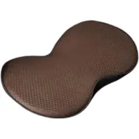 LONGZIMING -Waterdicht zitkussen - Comfortabel Luchtkussen - Zitkussen - Antislip/ademend - Voor lange reizen en comfort - 1 stuk - bruin