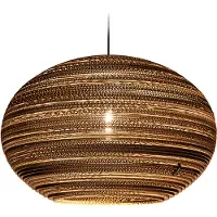 Think Paper Lazy 640 kartonnen hanglamp Ø 64cm