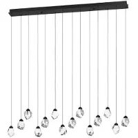 Stars of Light 14 Lichts Hanglamp Sindicat Zwart Recht