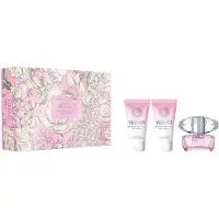 Versace Bright Crystal Giftset 150 ml - Edt Spray 50ml/Bath & Shower Gel 50ml/Body Lotion 50ml