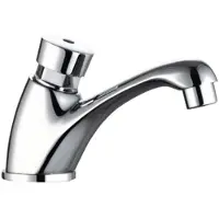 A&n&a aqualine Koudwaterkraan voor wastafel met drukknop, chroom