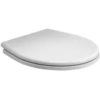 KOLO Rekord - Toiletzitting met langzaam sluitmechanisme, termoplast, wit K90117000