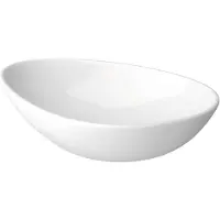 Cersanit Moduo - Opzetwastafel, 57x37 cm, zonder overloop, wit K116-052