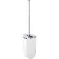 Keuco Elegance - WC-borstel met houder, wit/chroom 11664010100
