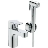 Ideal standard Cerabase - Wastafelkraan met vuistdouche, chroom BC834AA