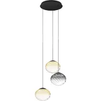 Stars of Light Hanglamp Pantoja zwart Ø 52cm