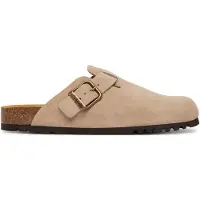 Scholl Olivier Muiltjes beige Suede Maat 45