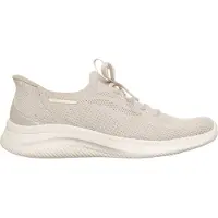 SKECHERS Ultra Flex 4.0 Textiel Dames Natuurlijke Standaard Sneakers