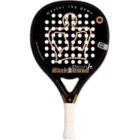 Black Crown Piton Junior Padel Racket Zwart Jongen