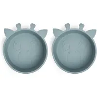 Nuuroo Alex silicone deep plate 2-pack Giraf