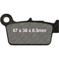 EBC Fa-tt Series Carbon Offroad Fa367/2tt Remblokken