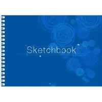Haza Schetsboek/tekenboek A3 formaat - 3x - 20 blanco vellen - Hobby/tekenpapier