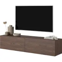 Selsey TV-Meubel Emma hout look | Design hout bruin 140x30x32 cm tv-meubels | NADUVI