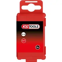 Ks Tools 911.7723 Spanner-bit 4 mm Speciaal staal E 6.3 5 stuk(s)
