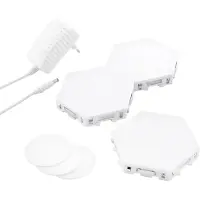 InnovaGoods Modulaire Magnetische LED Muurlampen - 3 stuks