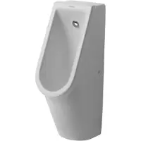 Duravit Starck 3 urinoir aan-afvoer verdekt Wit