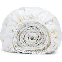 Yumeko Hoeslaken Katoensatijn 90x210 Multi - Eco, Bio & Fairtrade