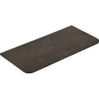Wiesbaden Topblad Sulora 100x48 cm Afgeronde Hoeken Bruin Eiken