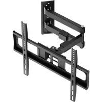 Nanook draaibare tv-wandbeugel 32–65 inch | Solid+ Optimale kijkhoek | Kantelbaar 15° | VESA tot 400x400 | Draagkracht tot 35 kg | Geschikt voor alle gangbare tv’s | Incl. montagemateriaal